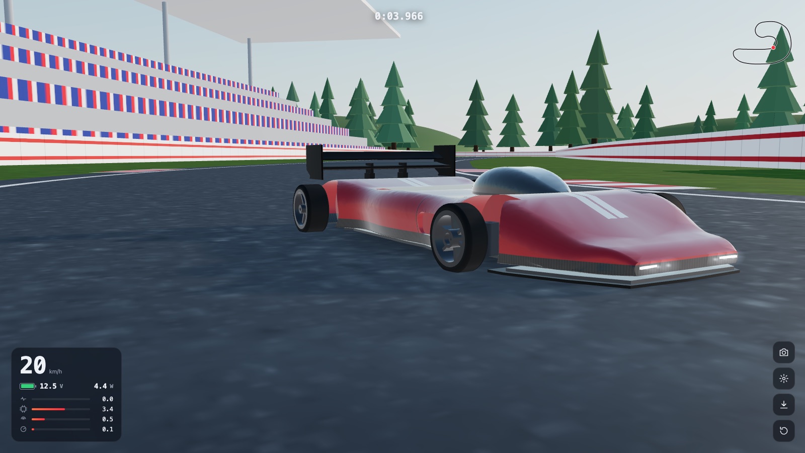 SC-02 op het circuit
